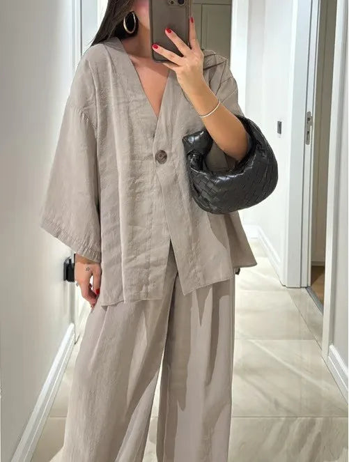 Paola - Completo Donna in Cotone